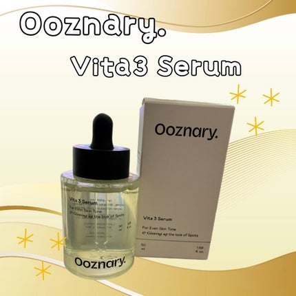 ビタ3セラム/オーズナリー/美容液を使ったクチコミ(1枚目)