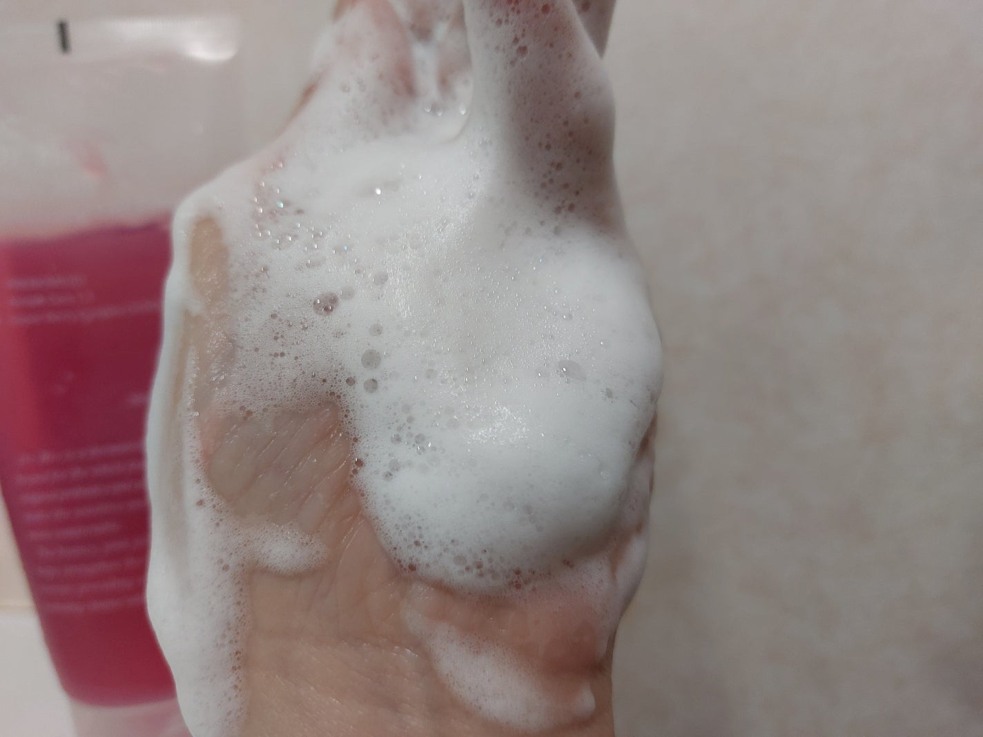 ベリーゼリークレンジングジェルフォーム/Dr.Bio/クレンジングジェルを使ったクチコミ(5枚目)