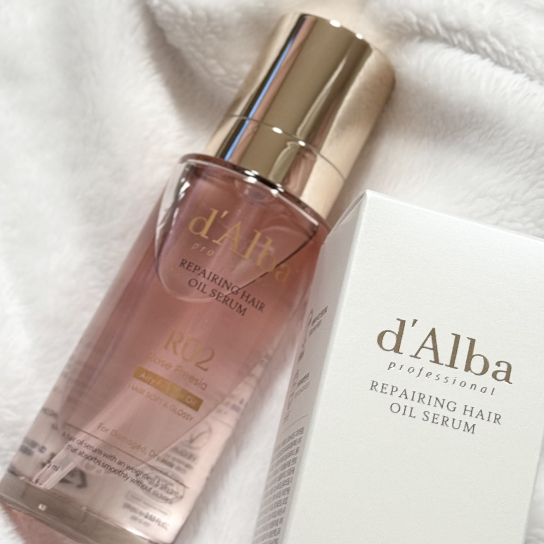 プロフェッショナル　リペアリング　ヘアオイル　セラム/ダルバ/アウトバストリートメントを使ったクチコミ（1枚目）