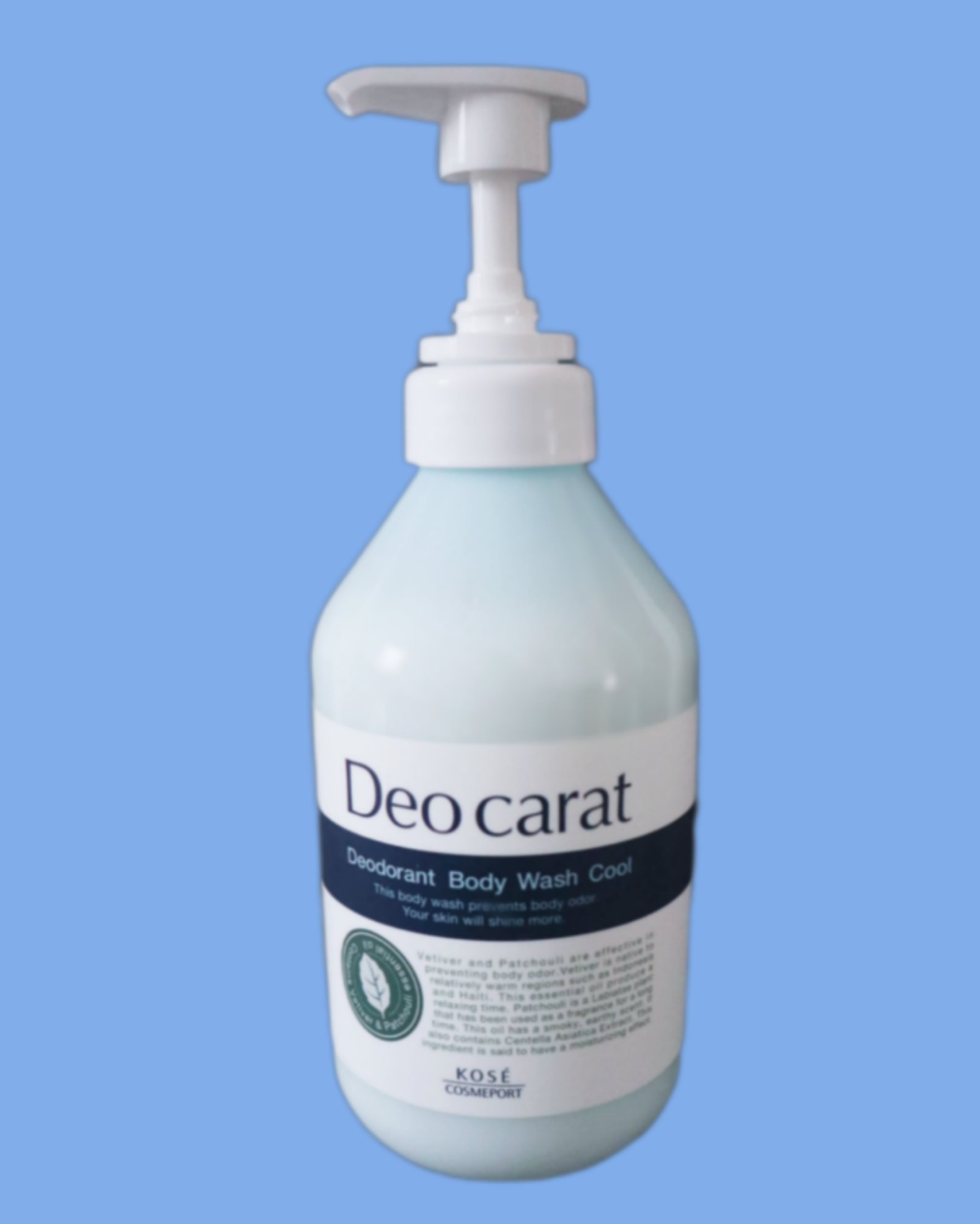 薬用ボディウォッシュ　クール/デオカラット/ボディソープを使ったクチコミ（1枚目）