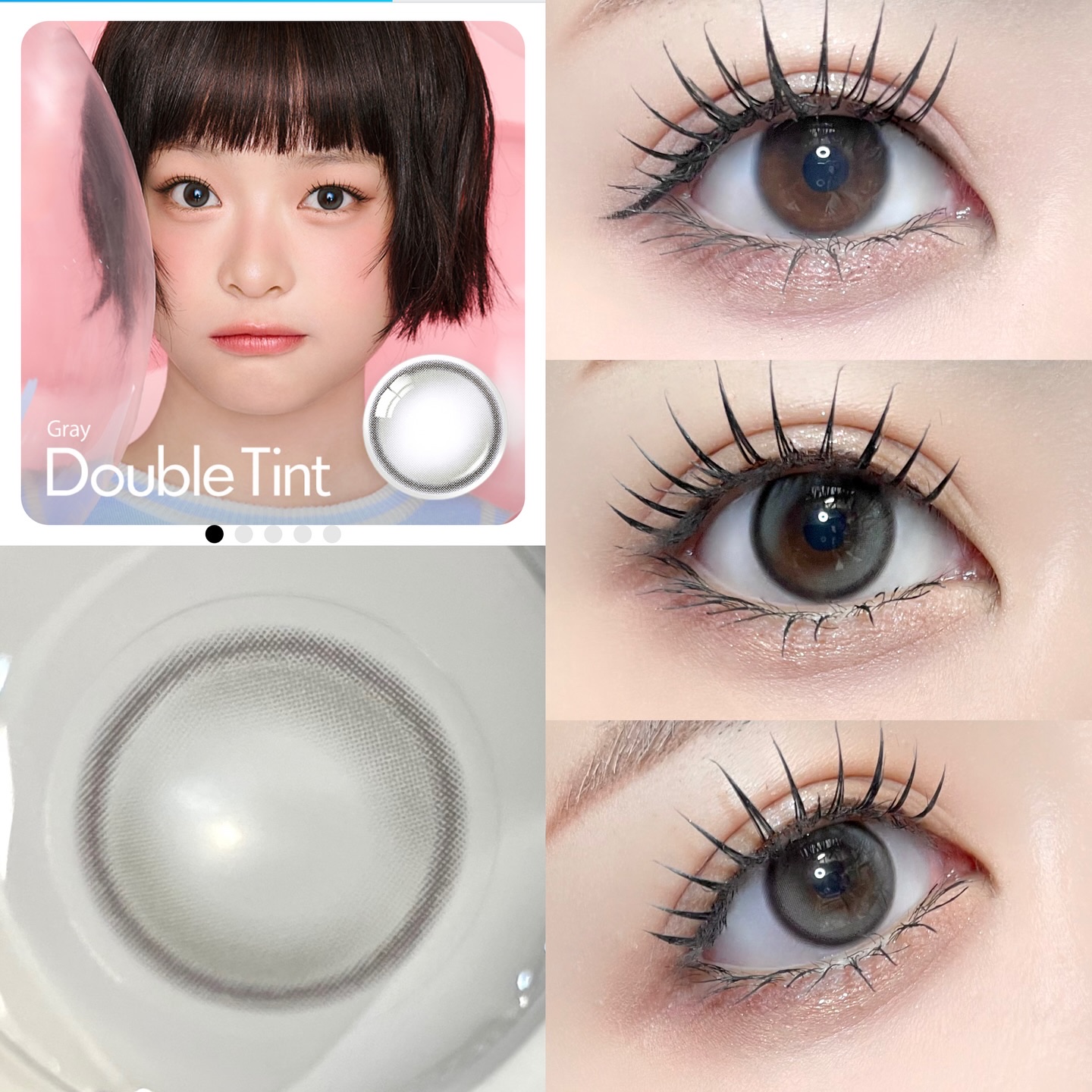 Double Tint 1day/OLENS/カラーコンタクトレンズを使ったクチコミ（3枚目）