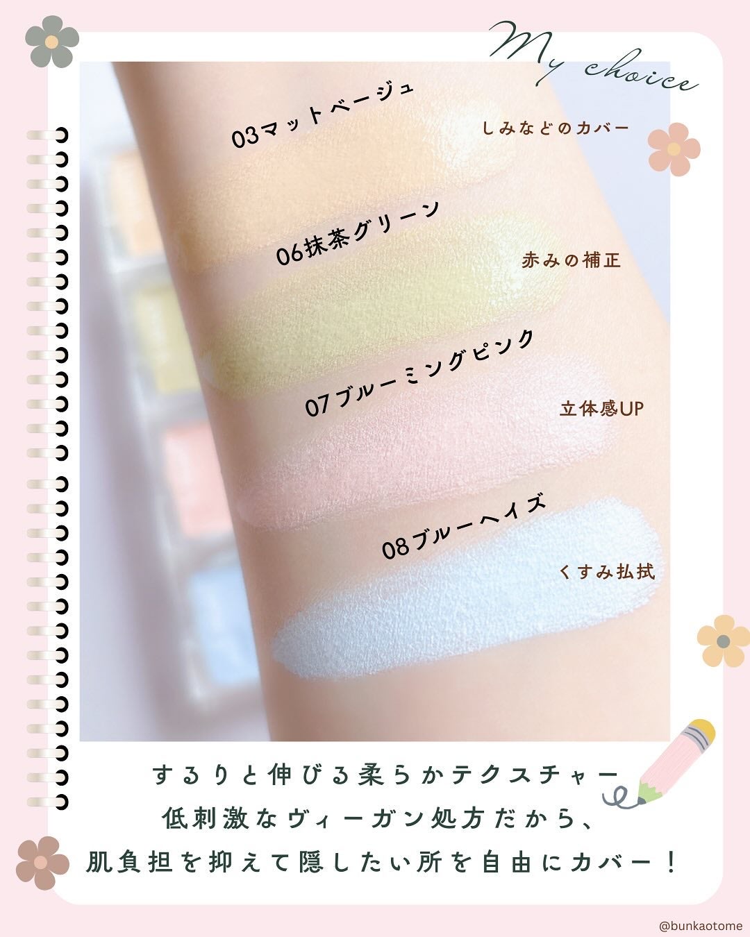 パーソナルシングルコンシーラー/Dear.A/パレットコンシーラーを使ったクチコミ(3枚目)