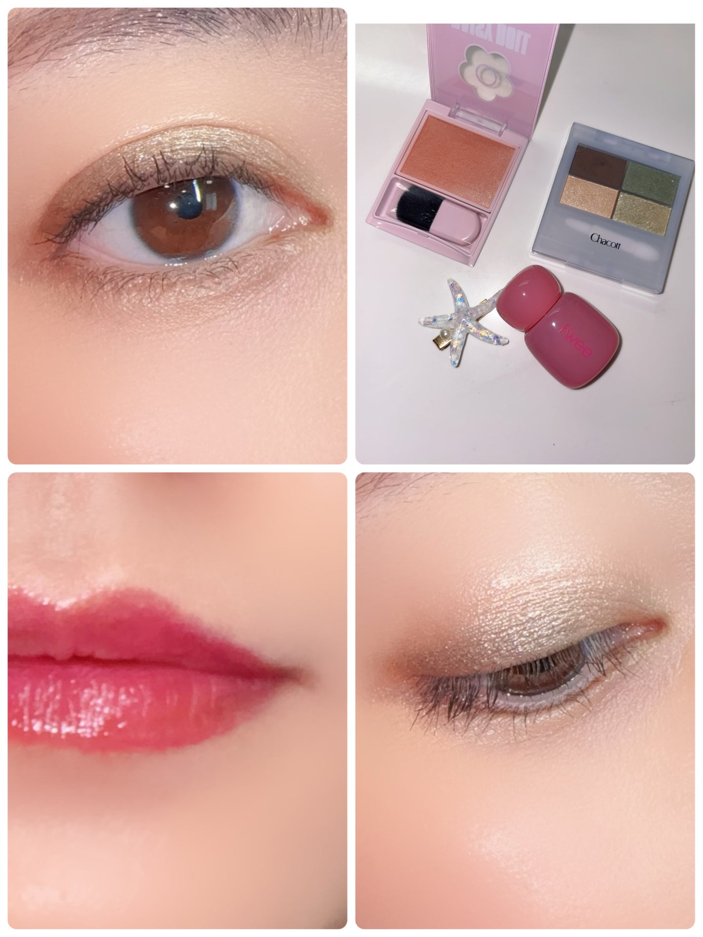 フェイスカラーパレット/チャコット・コスメティクス/アイシャドウパレットを使ったクチコミ(1枚目)