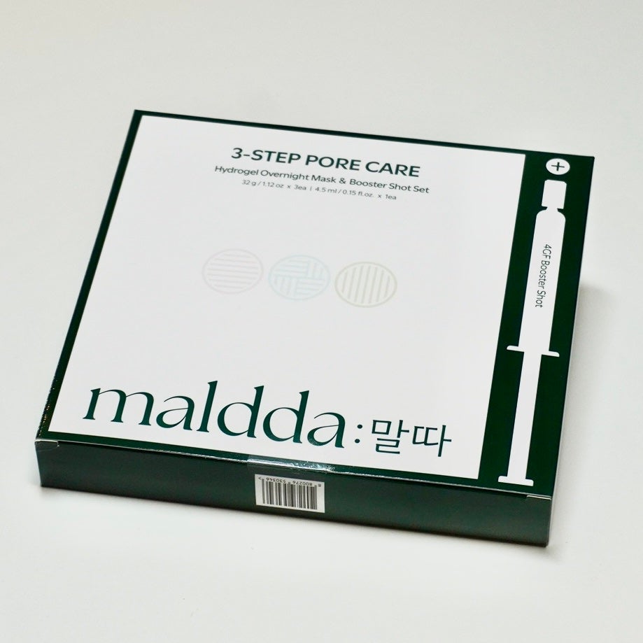 マルダ 3ステップソリューション 毛穴パック ハイドロゲルマスクパック maldda