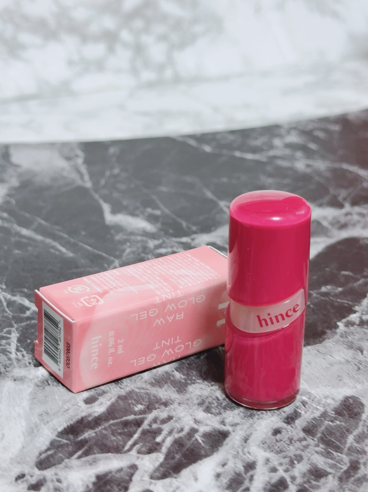 ロウグロウジェルティント/hince/リップティントを使ったクチコミ(2枚目)