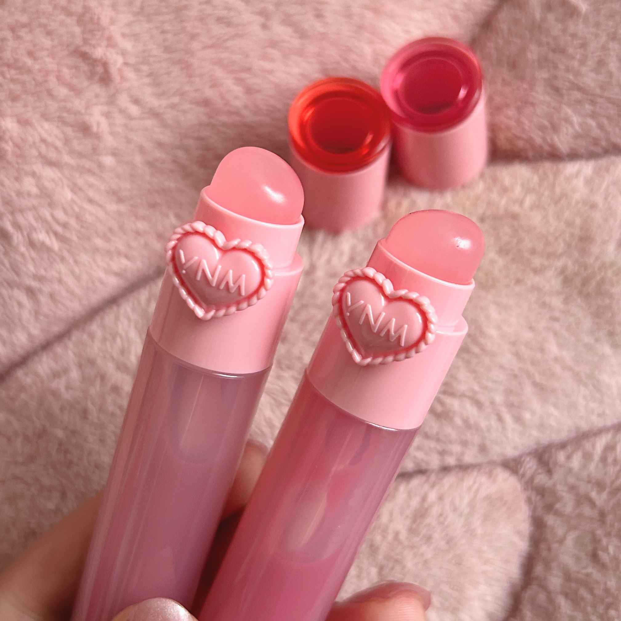 ハートゼリングティント/YNM/リップティントを使ったクチコミ（2枚目）