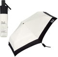 IZA(イーザ) 【Automatic & Safe】 日傘 折りたたみ オフ×ブラック