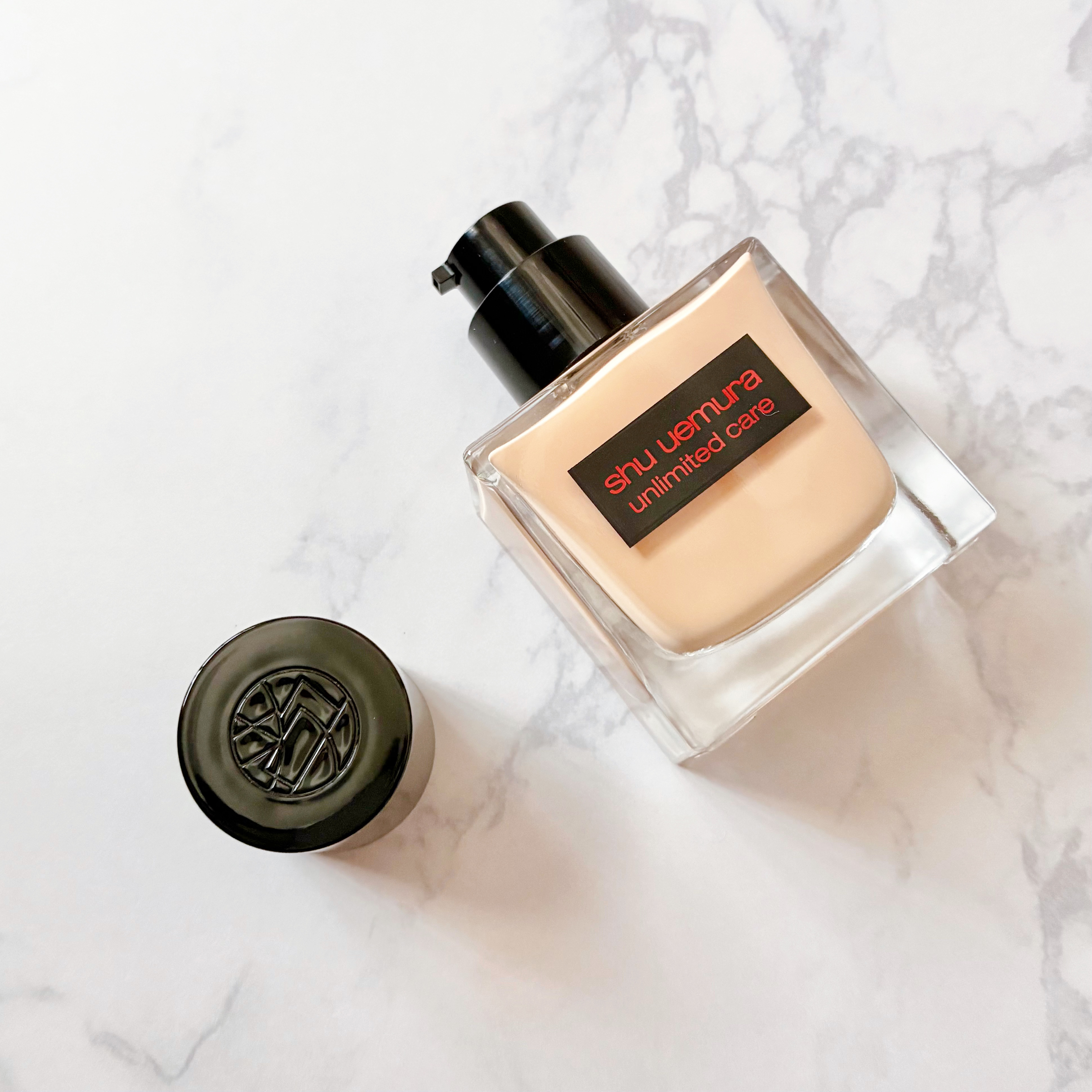 アンリミテッド ケア ツヤ セラム ファンデーション/shu uemura/リキッドファンデーションを使ったクチコミ（2枚目）