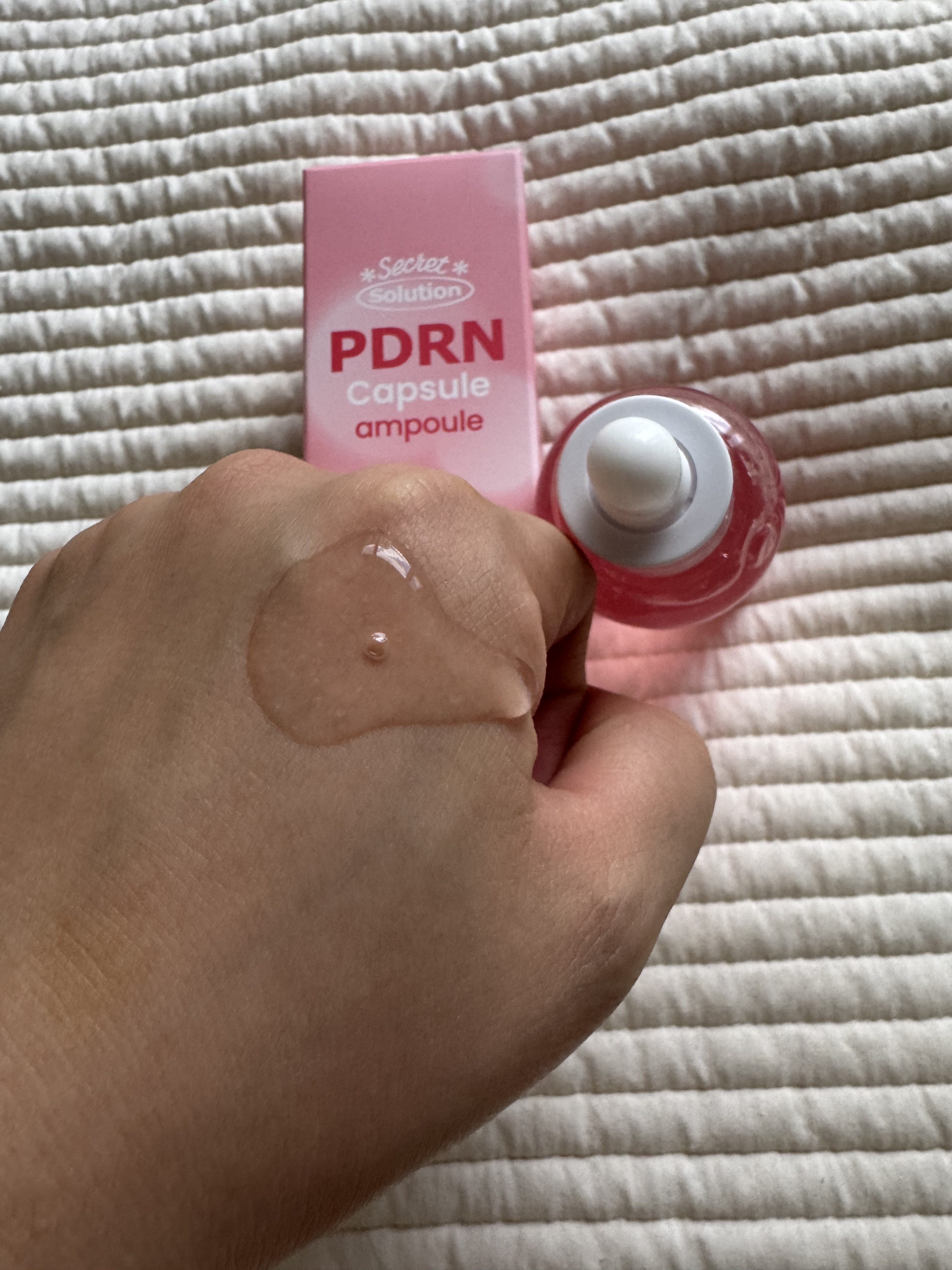 シークレットソリューションPDRNカプセルアンプル/It's skin/美容液を使ったクチコミ（3枚目）