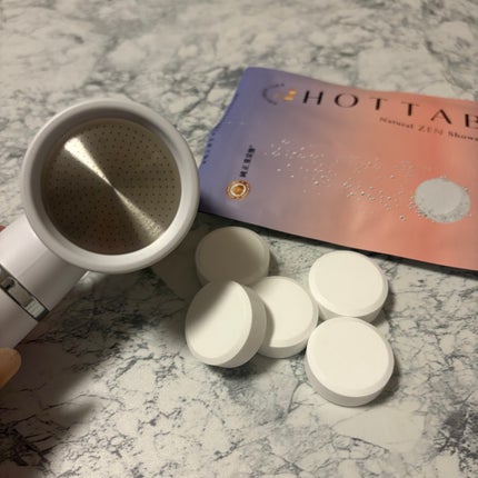 HOT TAB Premium SHOWER /HOT TAB/シャワーヘッドを使ったクチコミ(7枚目)