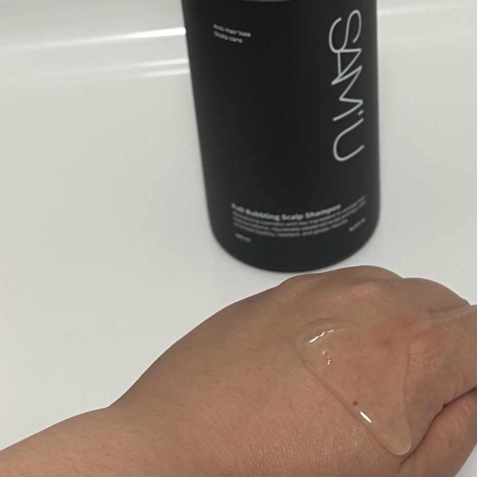 フルバブリングスカルプシャンプー/SAM'U/頭皮ケアを使ったクチコミ（2枚目）