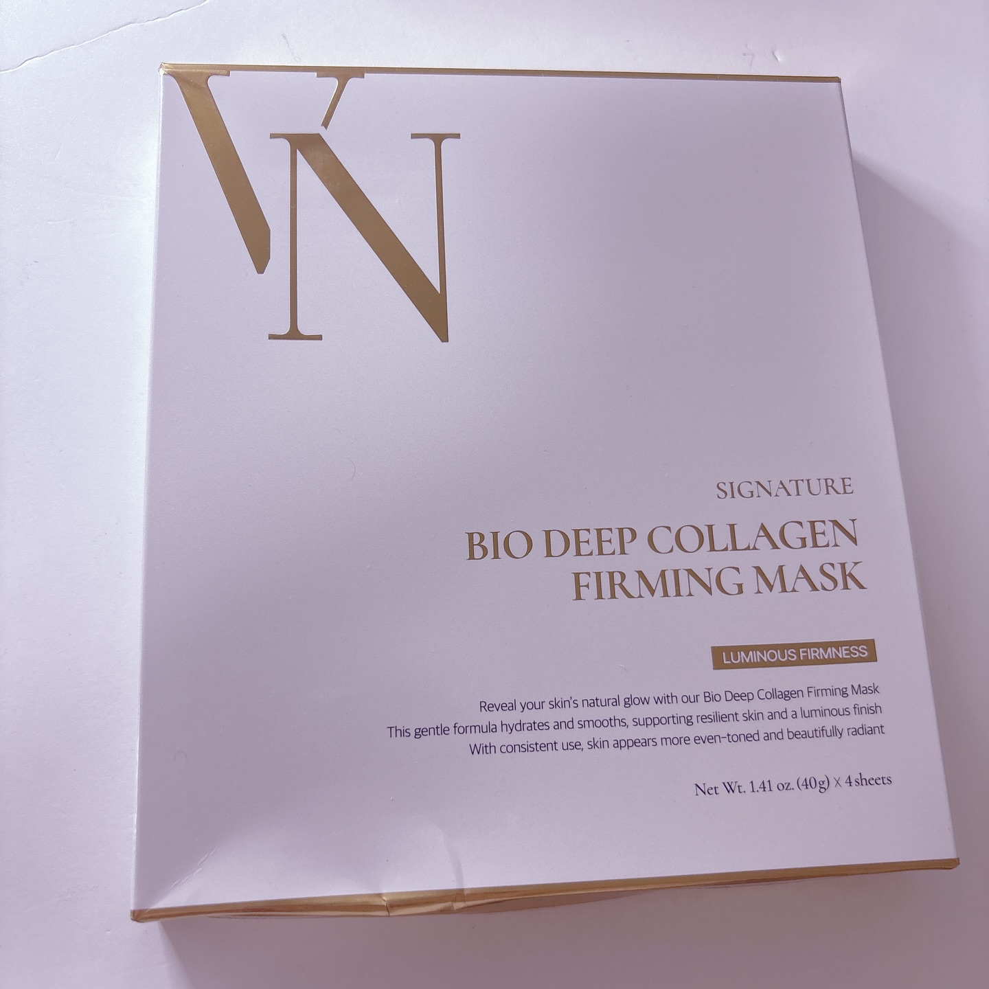 シグニチャーバイオディープコラーゲンファーミングマスク/VINNE /シートマスク・パックを使ったクチコミ（1枚目）