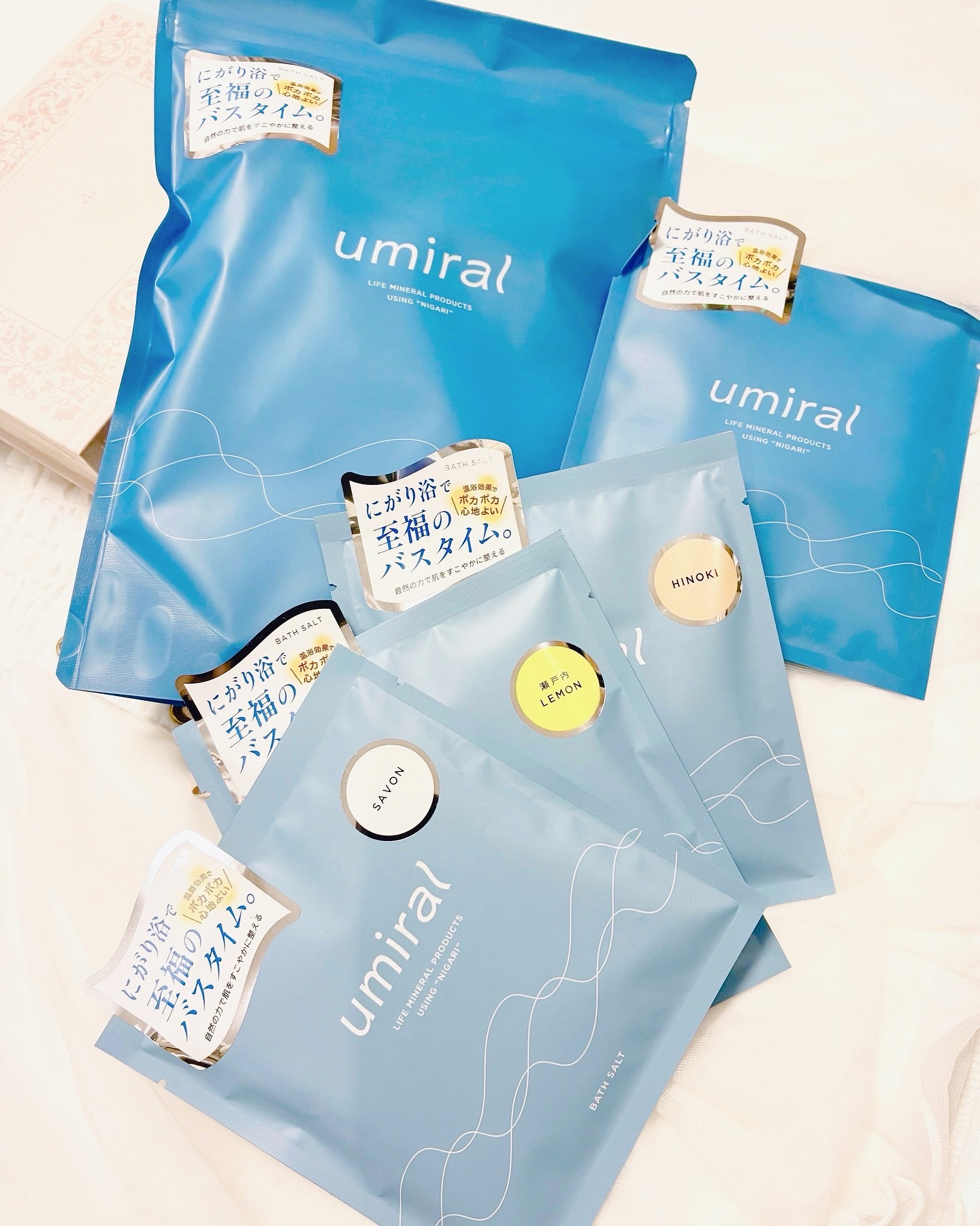 入浴剤/umiral/無機塩系入浴剤を使ったクチコミ（1枚目）
