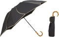 UVO(ウーボ)【3段/折りたたみ】最強の日傘 3段折 ブラック(20:フローラル)