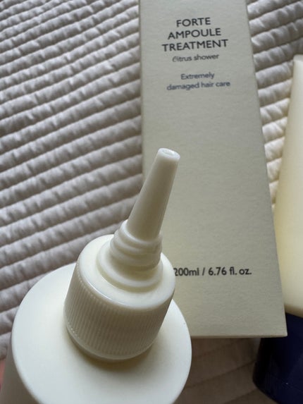 フォルテ アンプル トリートメント/treecell/洗い流すヘアトリートメントを使ったクチコミ(3枚目)