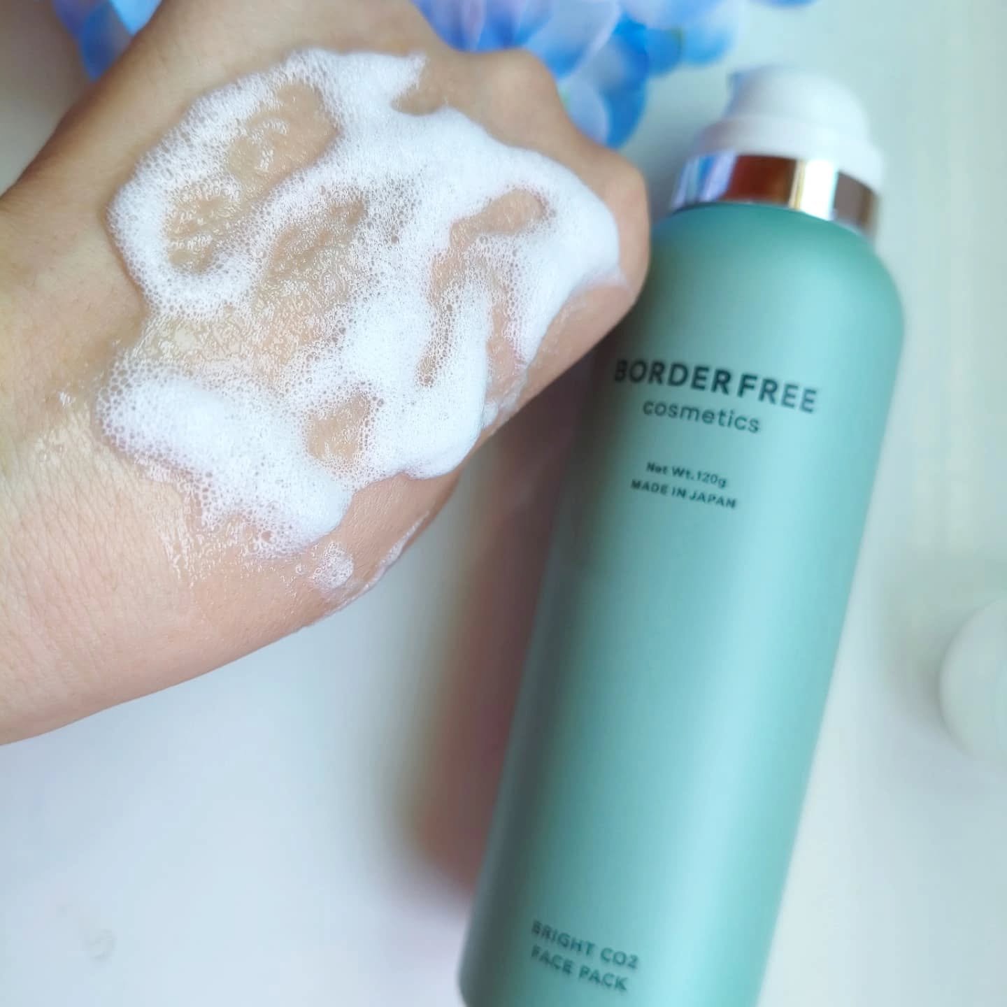 ブライトCO2フェイスパック/BORDER FREE cosmetics/洗い流すパック・マスクを使ったクチコミ（3枚目）