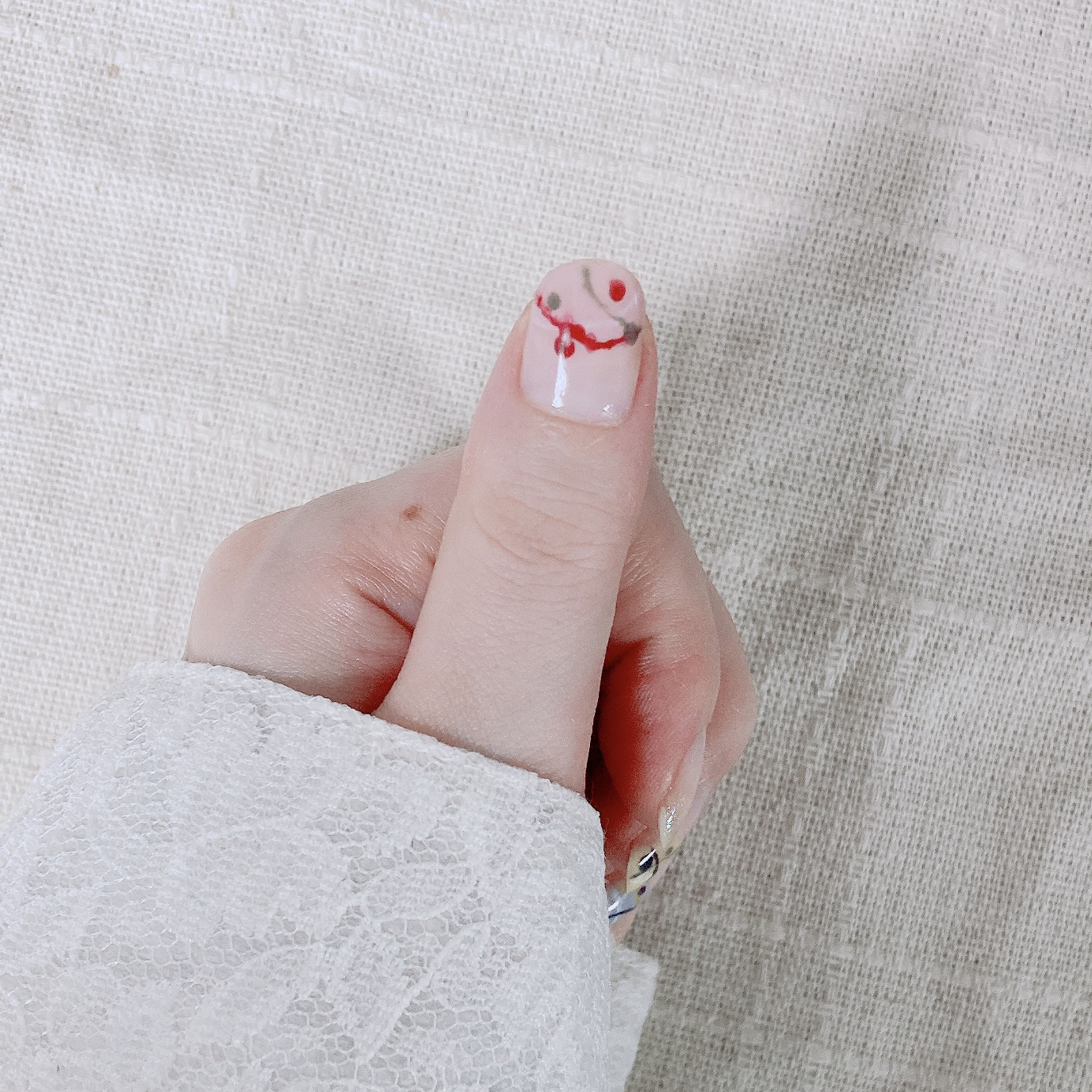 カラフルネイルズ/キャンメイク/マニキュアを使ったクチコミ（2枚目）