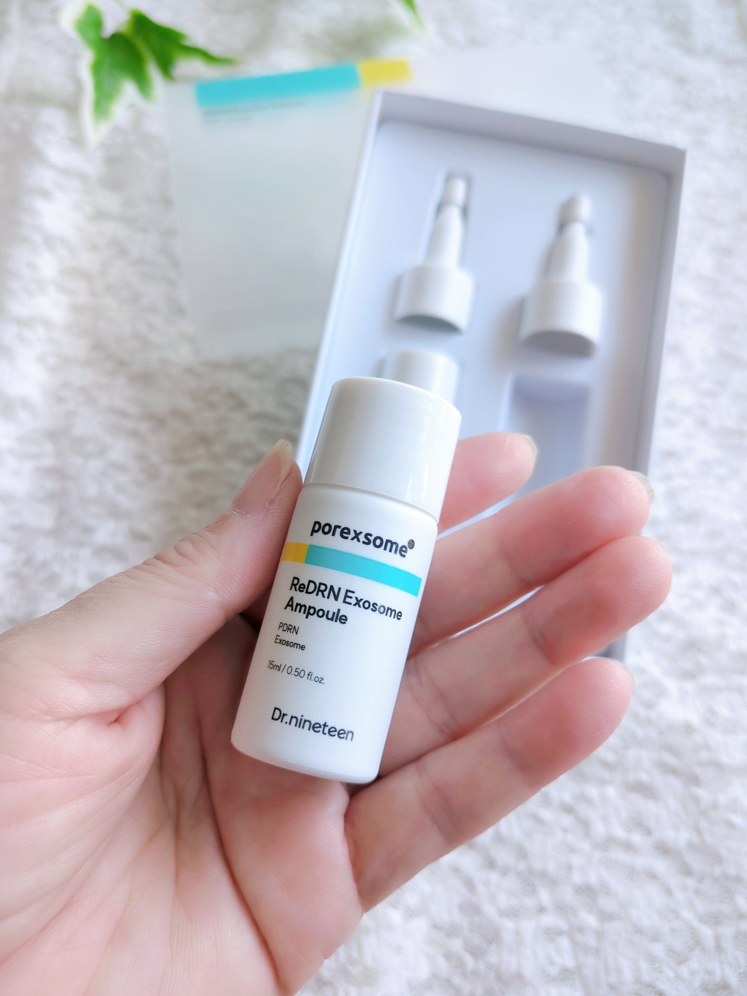 ReDRNエクソソームアンプル/Dr.nineteen/美容液を使ったクチコミ（2枚目）