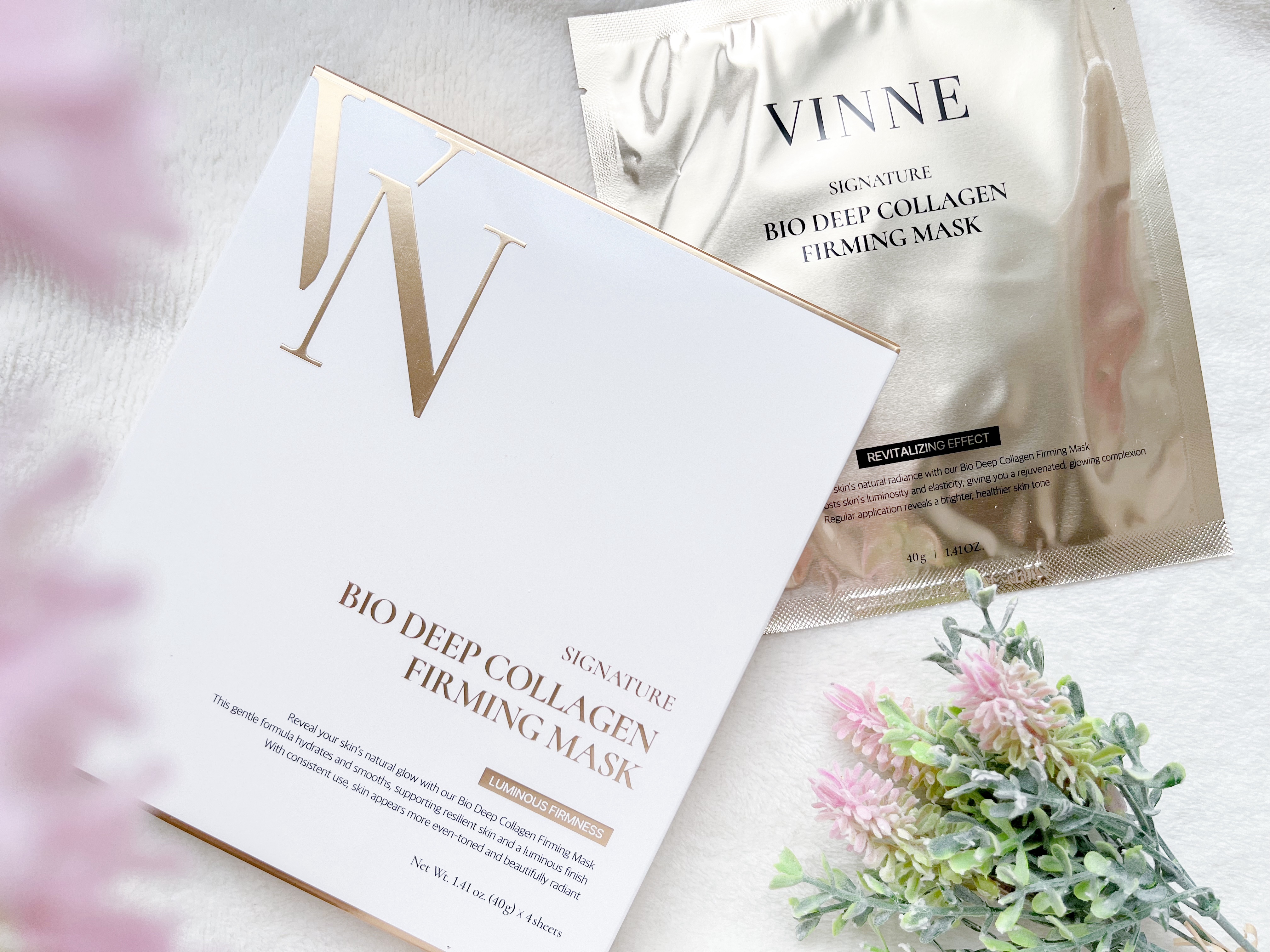 シグニチャーバイオディープコラーゲンファーミングマスク/VINNE /シートマスク・パックを使ったクチコミ（1枚目）