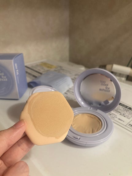 エアーフィットクッション/too cool for school/クッションファンデーションを使ったクチコミ(2枚目)