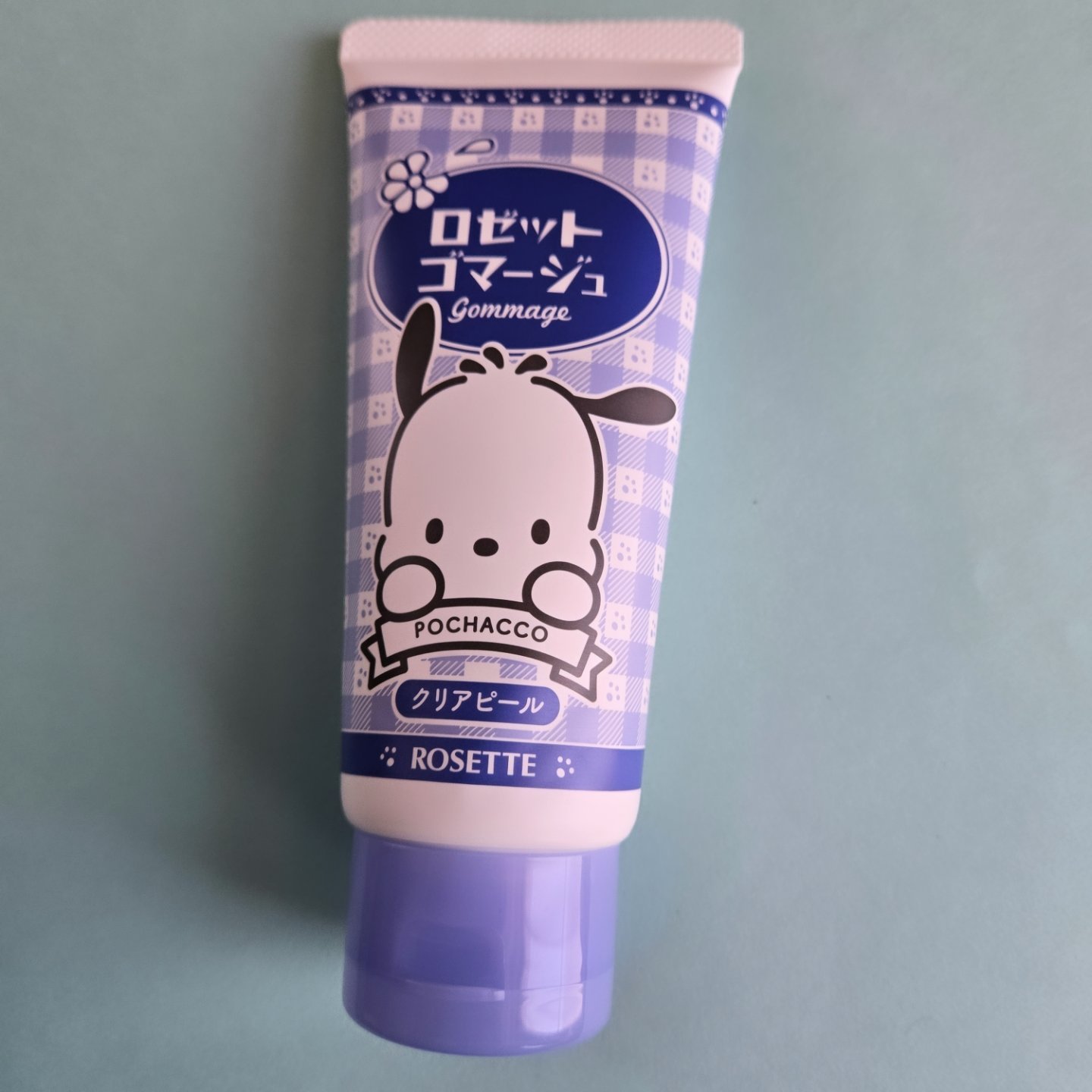 ロゼットゴマージュ クリアピール ポチャッコ数量限定デザイン（120g）/ロゼット/スクラブ・ゴマージュを使ったクチコミ（1枚目）