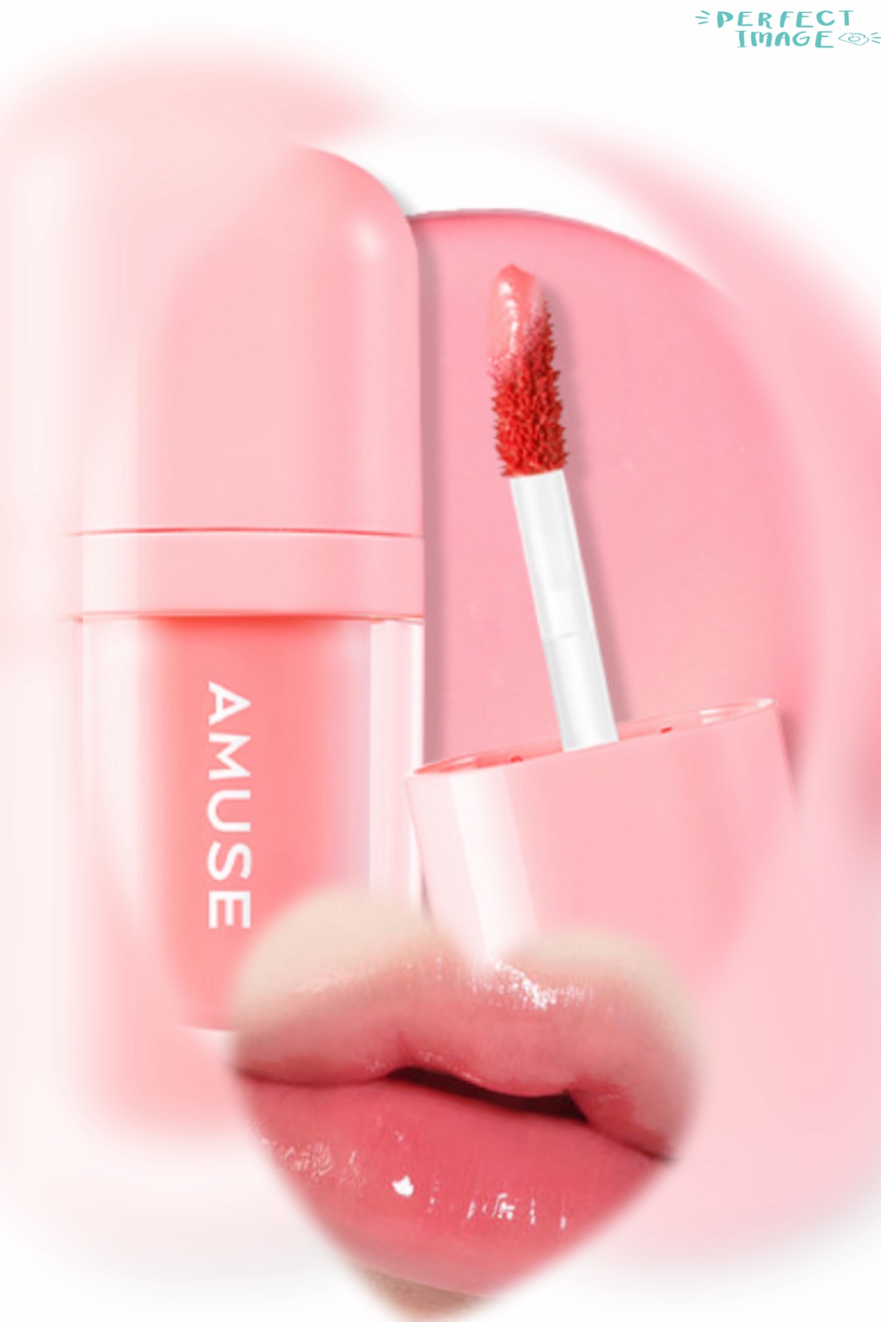 べべティント 01 モモラブ/AMUSE/リップティントを使ったクチコミ（1枚目）