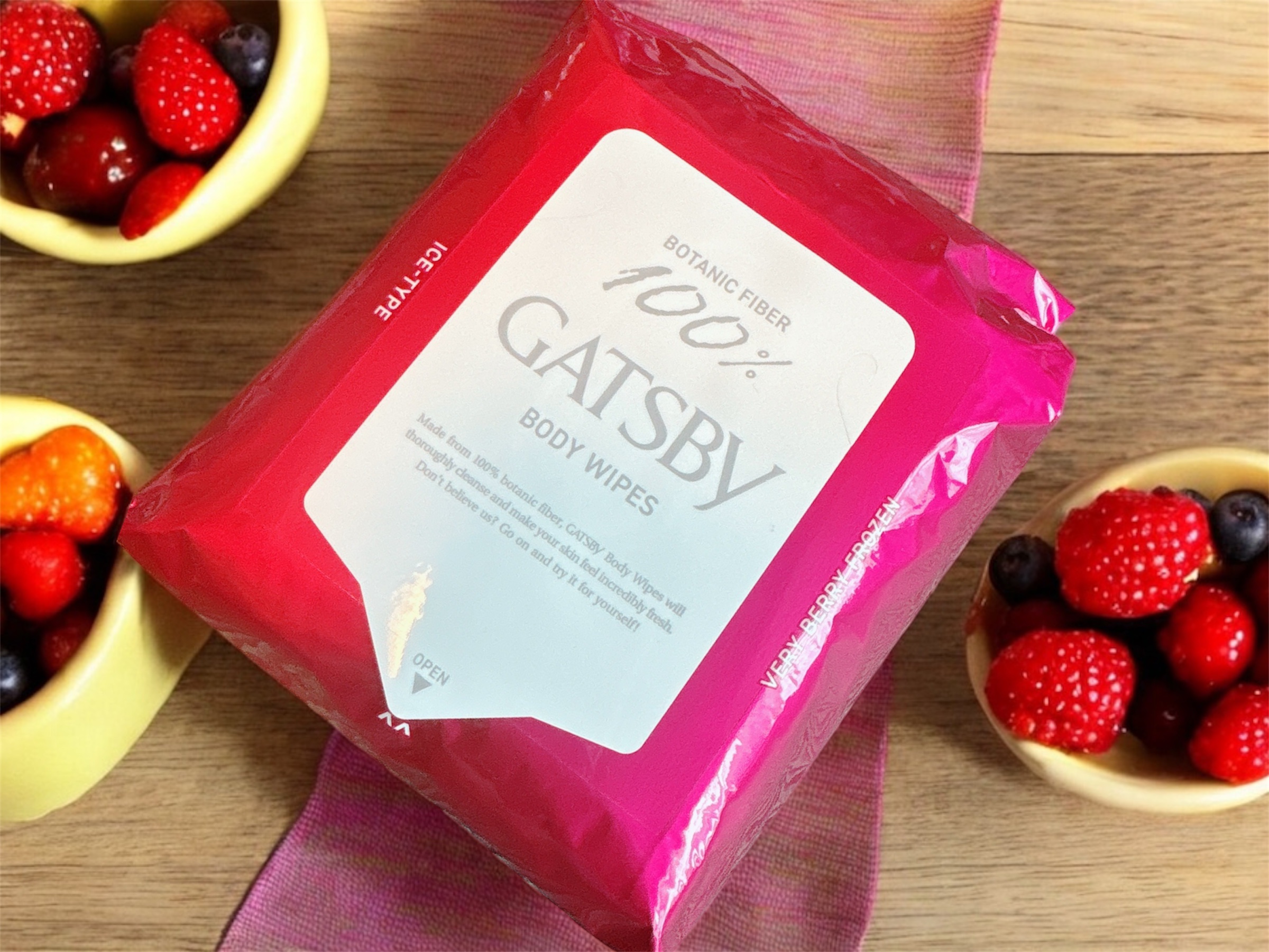 ギャツビーペーパー洗顔ベリーベリーフローズン/ギャツビー/その他スキンケアを使ったクチコミ（3枚目）