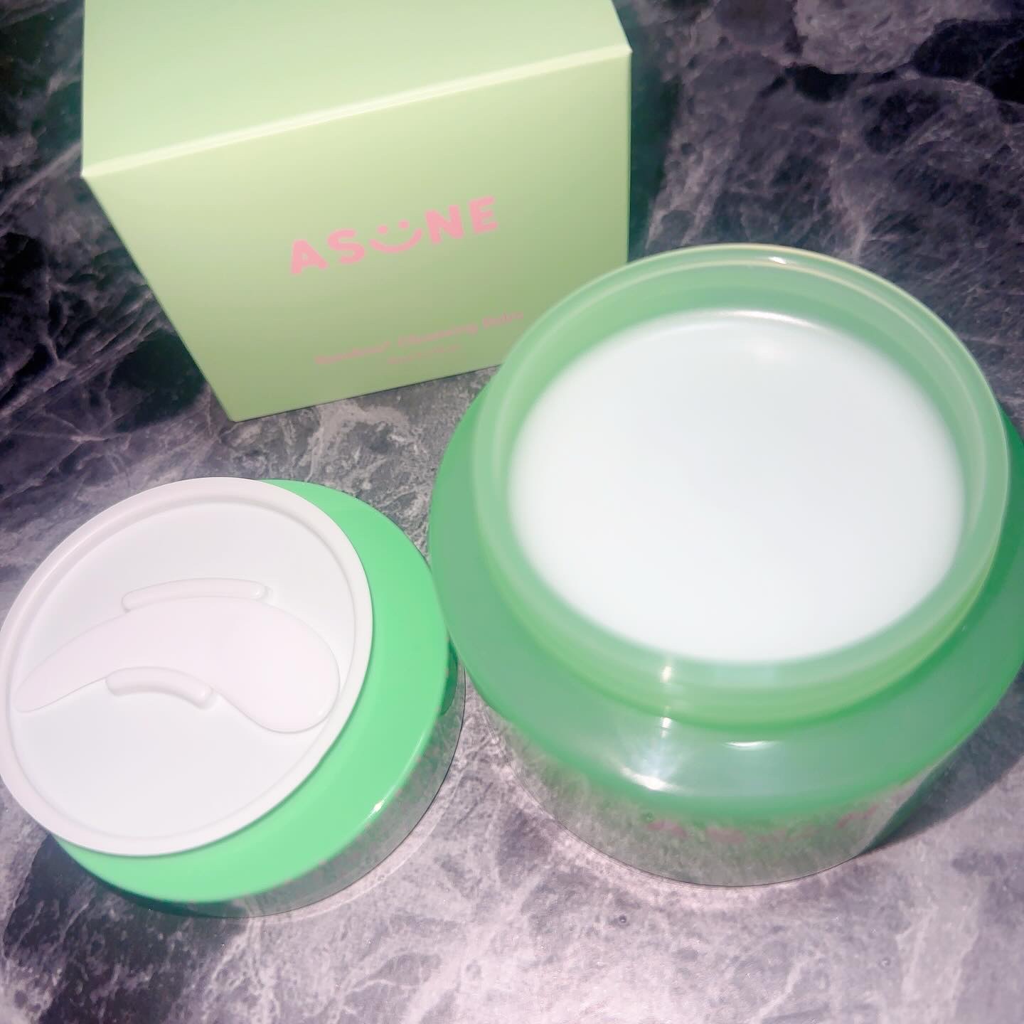 バンブークレンジングバーム/ASUNE /クレンジングバームを使ったクチコミ（2枚目）