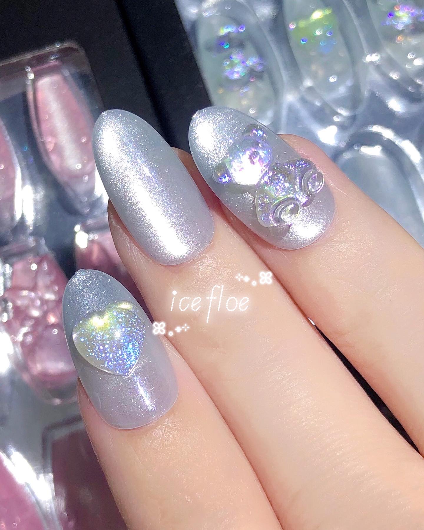 ネイルチップ(シールタイプ)/FINGER SUIT/ネイルチップ・パーツを使ったクチコミ（3枚目）