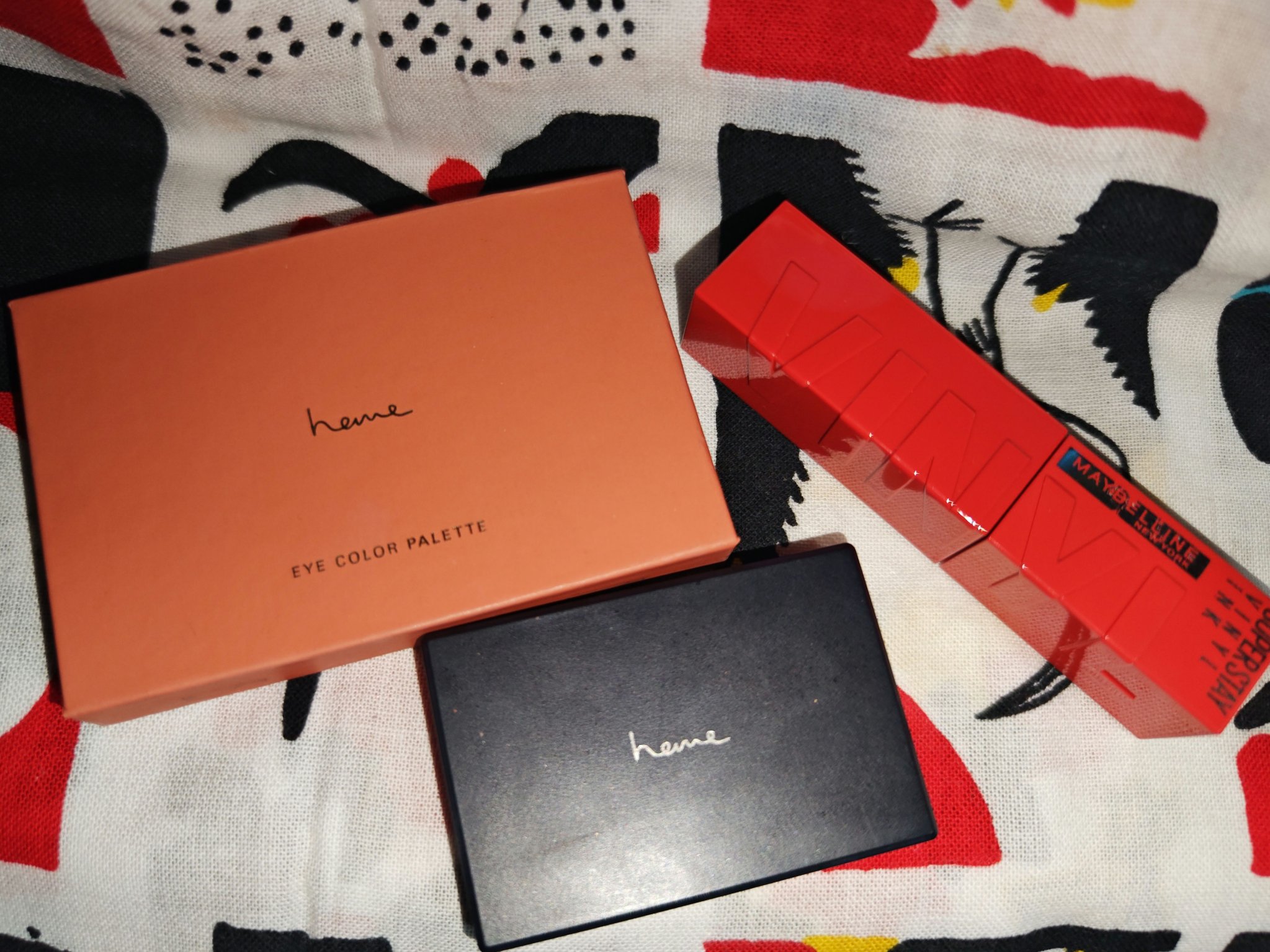 アイカラーパレット/heme/アイシャドウパレットを使ったクチコミ（1枚目）