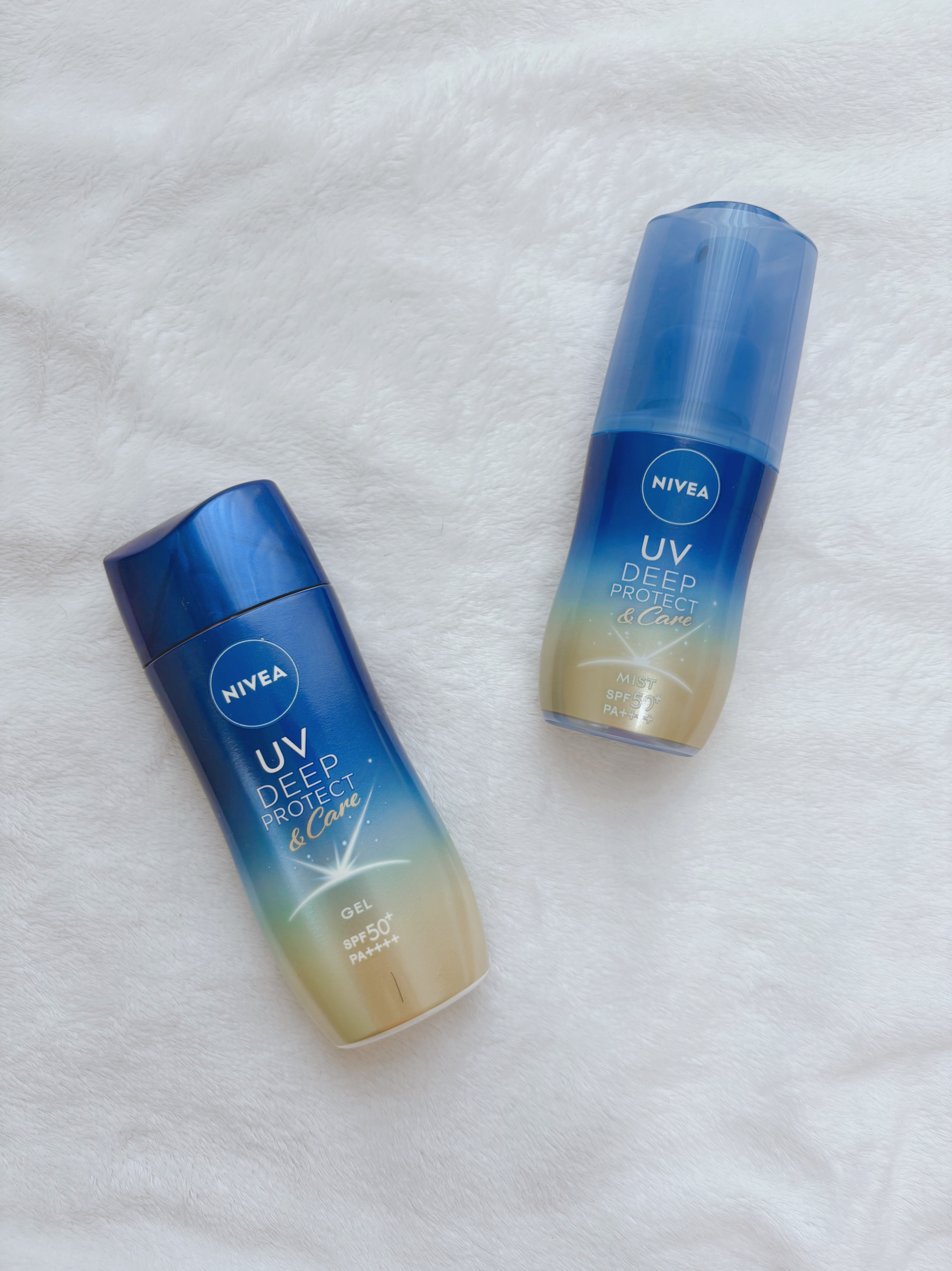 ニベアUV ディープ プロテクト＆ケア ジェル/ニベア/日焼け止めジェルを使ったクチコミ（1枚目）