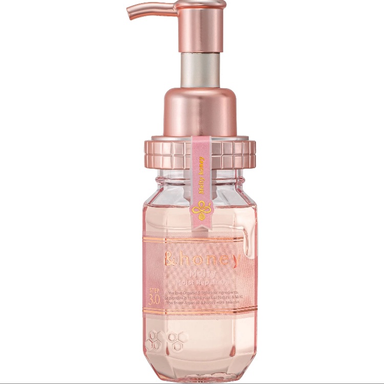 &honey &honey メルティ モイストリペア ヘアオイル 3.0のクチコミ「#アンドハニー #ヘアオイル ..」（1枚目）