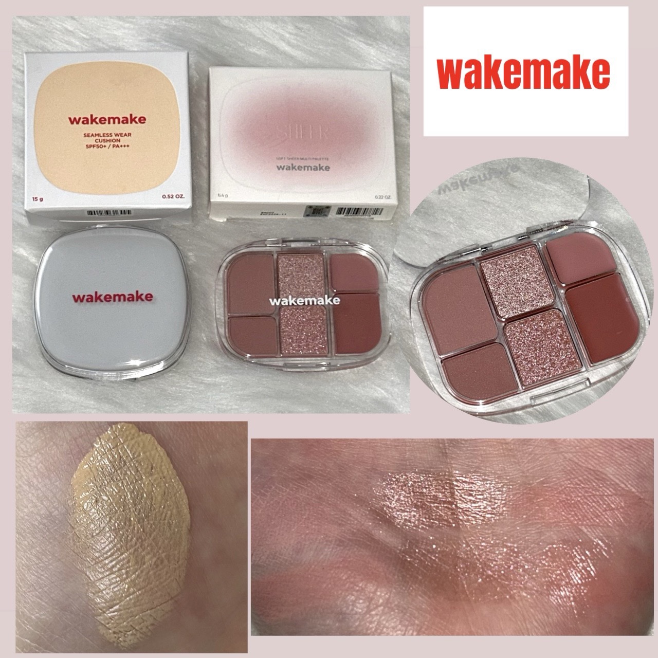 ソフトシアーマルチパレット/wakemake/アイシャドウパレットを使ったクチコミ（1枚目）