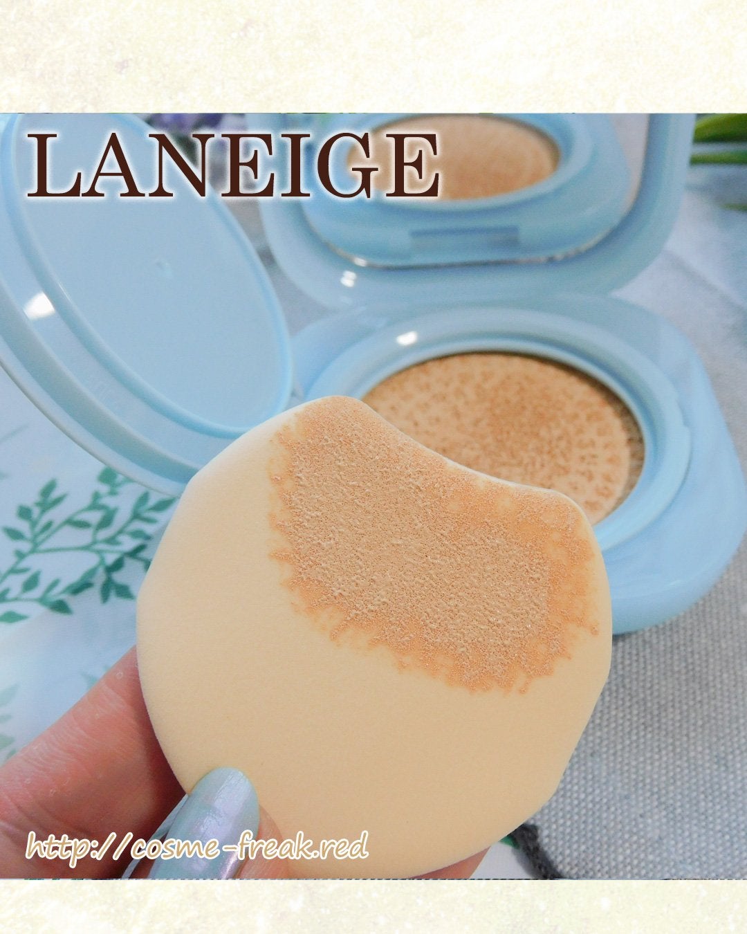 ラネージュ ネオクッション ミュイ /LANEIGE/クッションファンデーションを使ったクチコミ(5枚目)