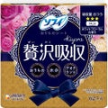 ソフィ Kiyora 贅沢吸収 ホワイトフローラルの香り ふつう用 14cm(62枚入)