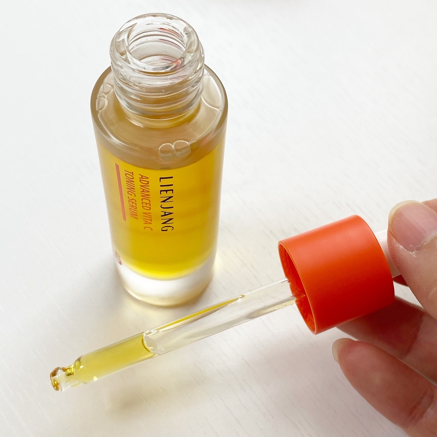 アドバンスド ビタC トーニング セラム14.5/リエンジャン/美容液を使ったクチコミ（2枚目）