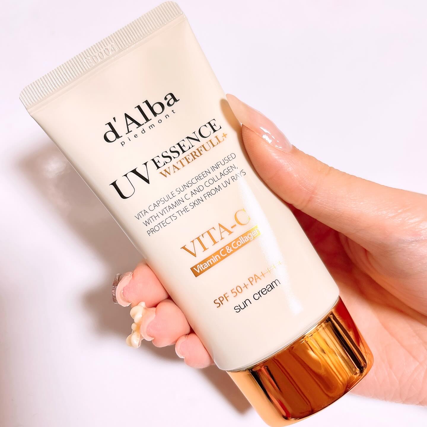 ビタカプセルエイジングケアサンクリーム/ダルバ/日焼け止め・UVケアを使ったクチコミ（2枚目）