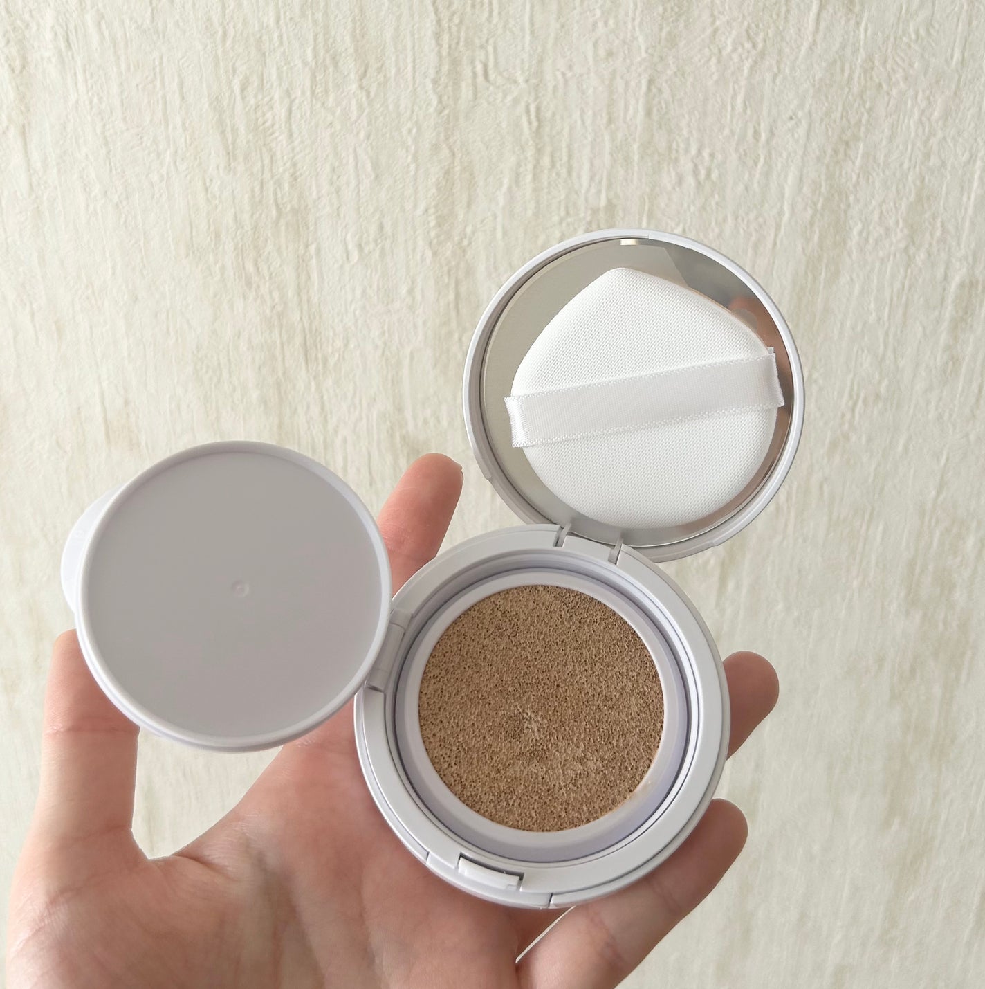 COSCOS UHDフルカバレッジクッション532(ナチュラルベージュ)/COSCOS/クッションファンデーションを使ったクチコミ(2枚目)