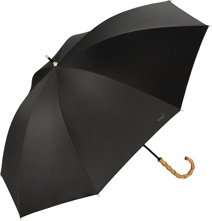 遮光 ノーブルベーシック 日傘 長傘 ブラック