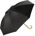 遮光 ノーブルベーシック 日傘 長傘 ブラック