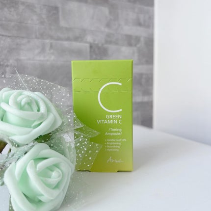 アリウル グリーンビタミンC トーニングセラム(アンプル)/Ariul/美容液を使ったクチコミ(4枚目)