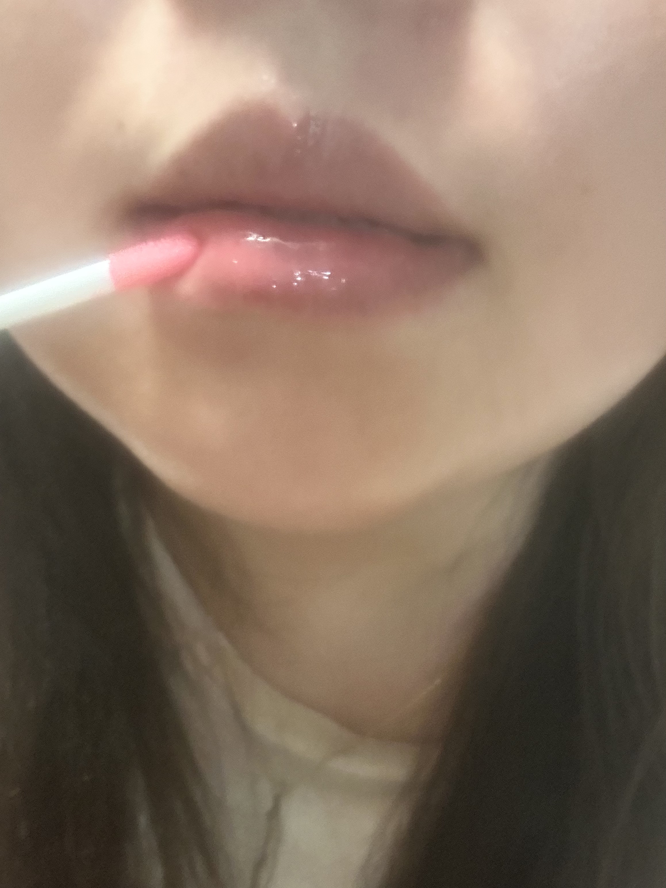 Q+Me　ボムショットリッププランパー+/AGARISM/リッププランパーを使ったクチコミ（3枚目）