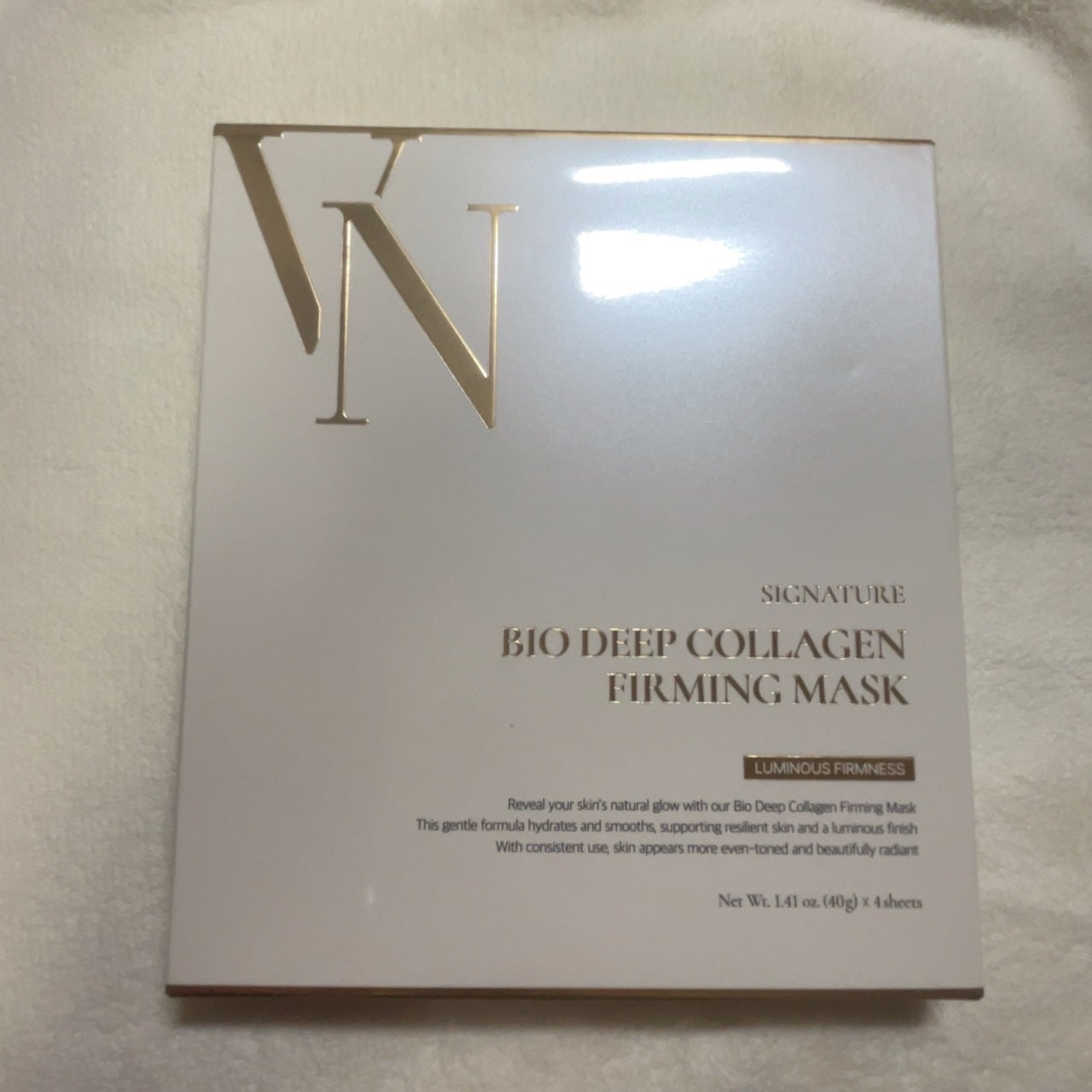 シグニチャーバイオディープコラーゲンファーミングマスク/VINNE /シートマスク・パックを使ったクチコミ(1枚目)
