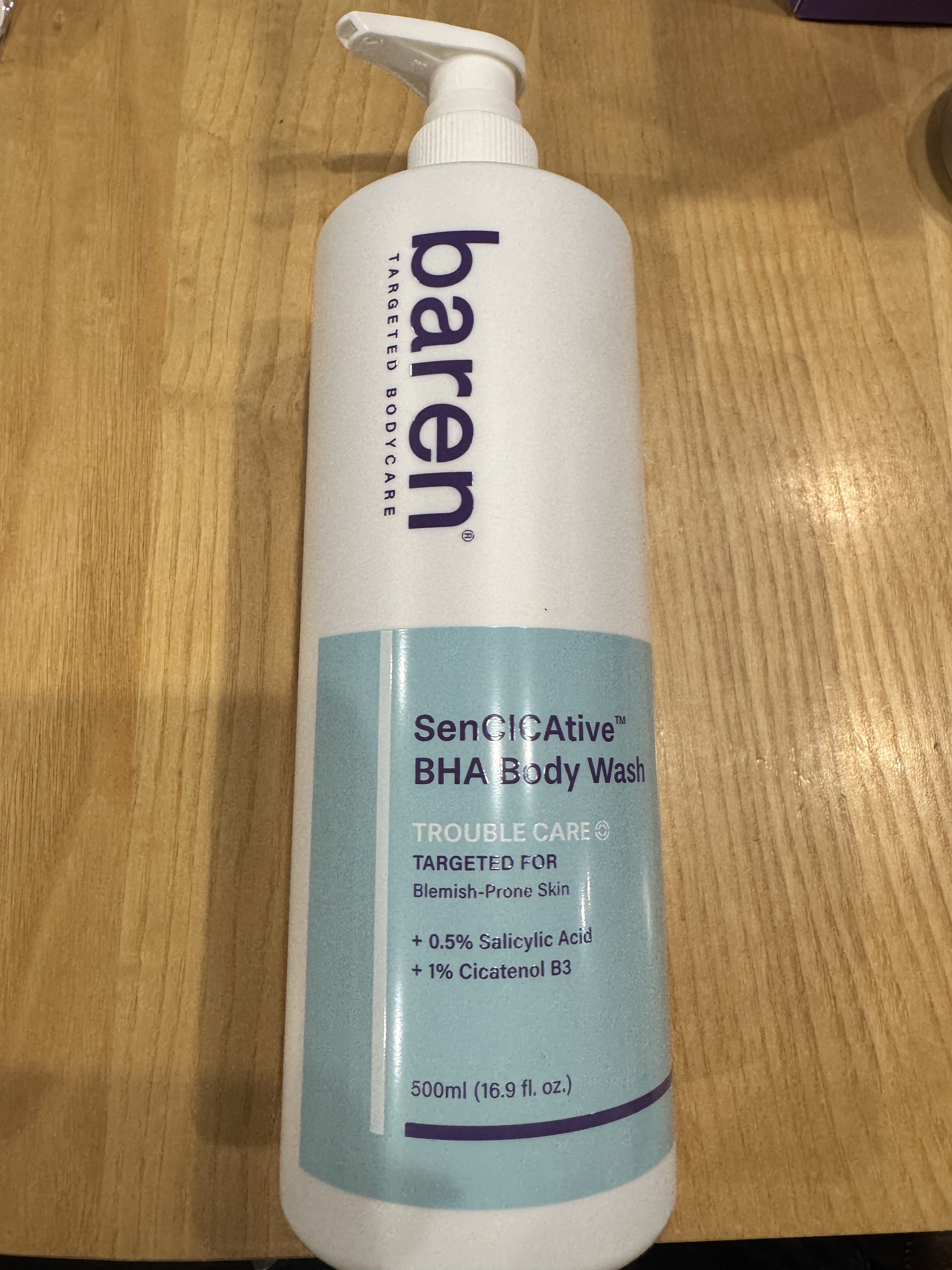 SenCICAtive BHA ボディウォッシュ/BAREN/ボディソープを使ったクチコミ（3枚目）