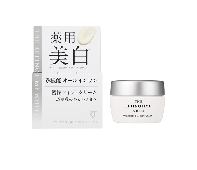 ザ・レチノタイム ホワイト　ホワイトニング  モイストクリーム　/ザ・レチノタイム/オールインワン化粧品を使ったクチコミ（1枚目）