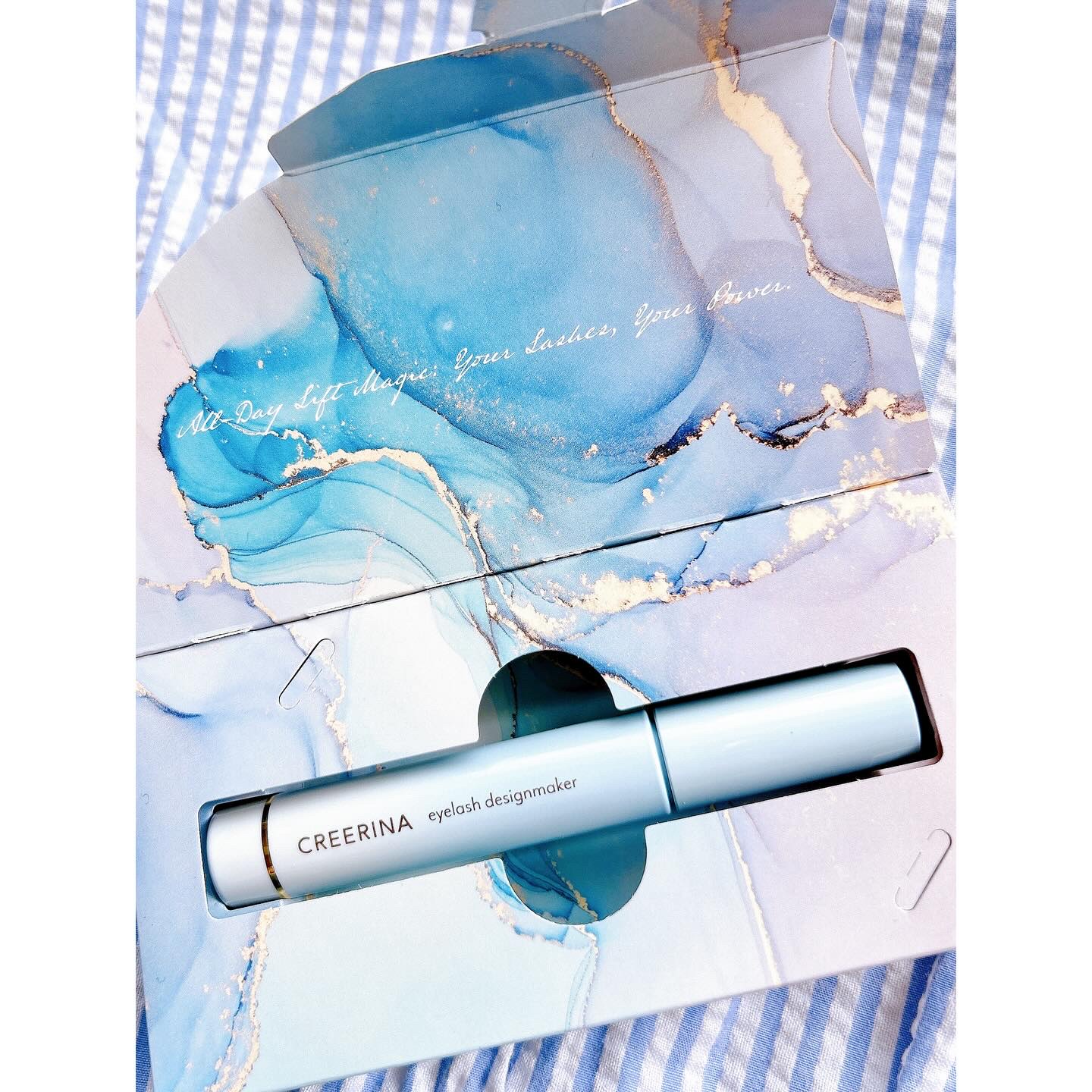 アイラッシュデザインメイカー/クレーリナ/マスカラ下地を使ったクチコミ（2枚目）