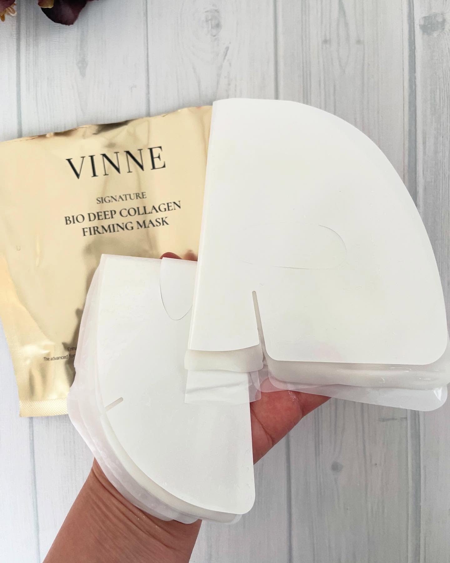 シグニチャーバイオディープコラーゲンファーミングマスク/VINNE /シートマスク・パックを使ったクチコミ（3枚目）