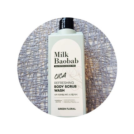 シカ リフレッシング ボディ スクラブ ウォッシュ/ミルクバオバブ/ボディスクラブを使ったクチコミ(1枚目)