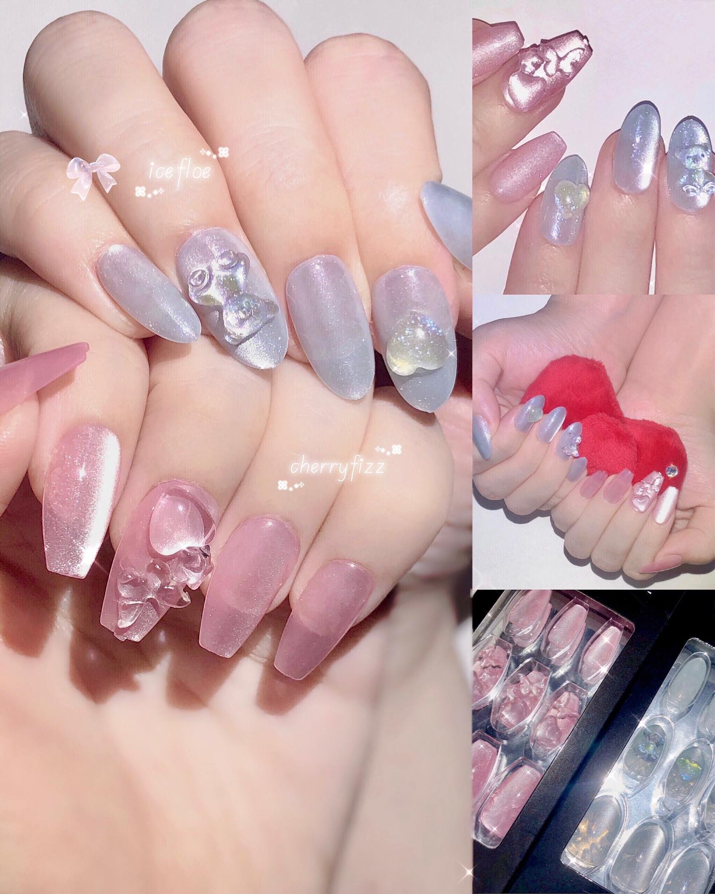 ネイルチップオーダー　daigo様 夏ネイルのネイルデザイン | ネイルチップ(シールタイプ