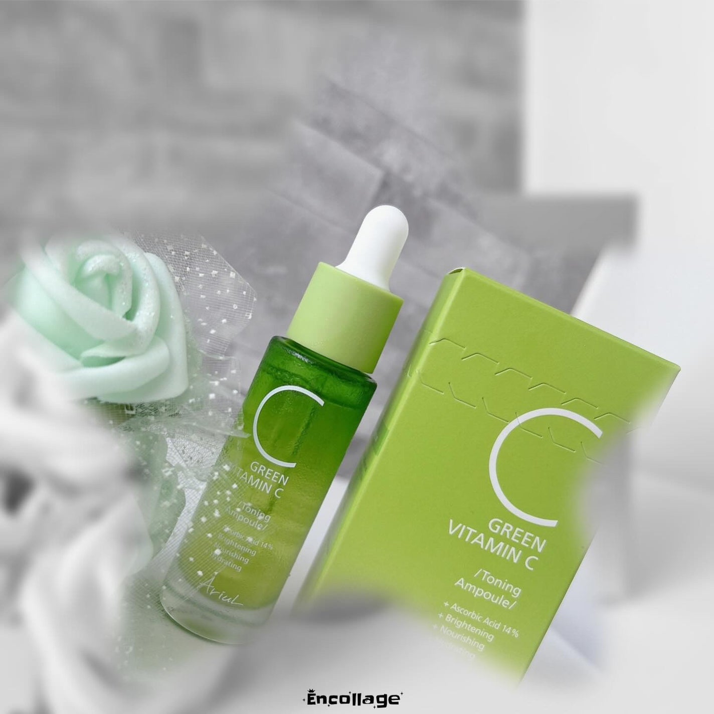 アリウル グリーンビタミンC トーニングセラム(アンプル)/Ariul/美容液を使ったクチコミ(8枚目)